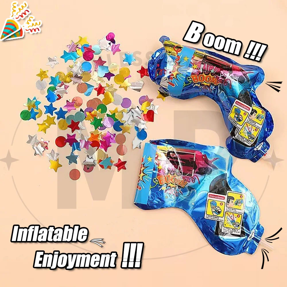 10~100pcs Color Random Streame - Confetti Cannon Tube ulasan dan harga