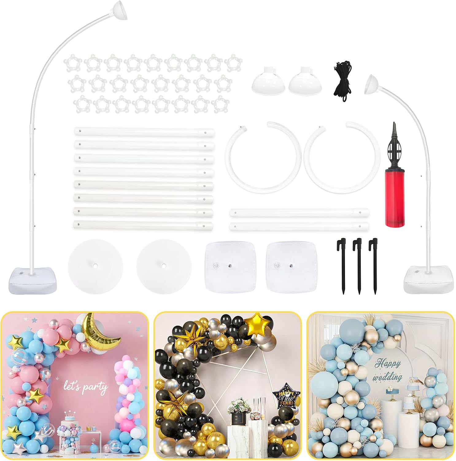AerWo [Upgraded] Balloon Arch  - Balloon Arch Kit ulasan dan harga