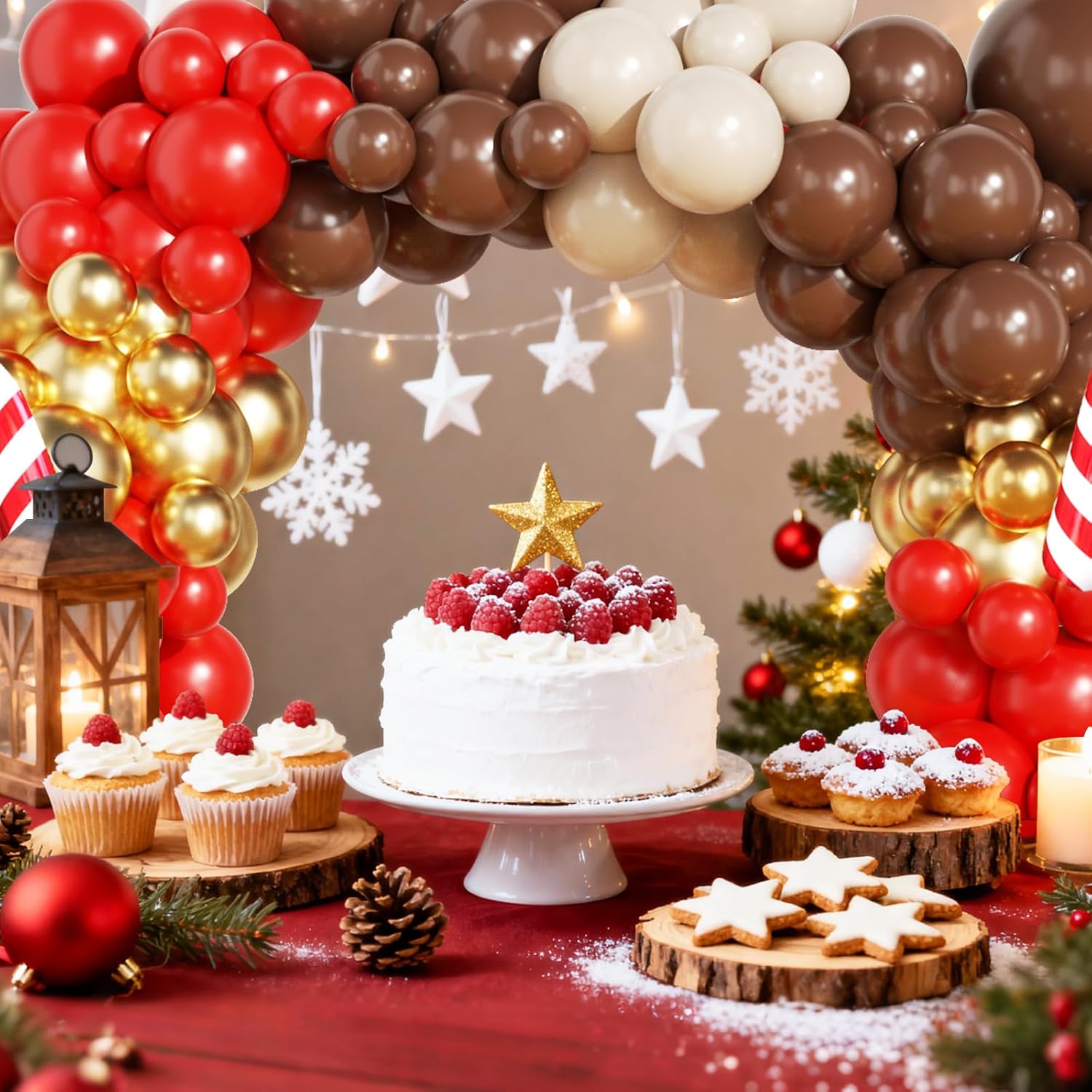 Christmas Reindeer Balloon Arc - Balloon Arch Kit ulasan dan harga