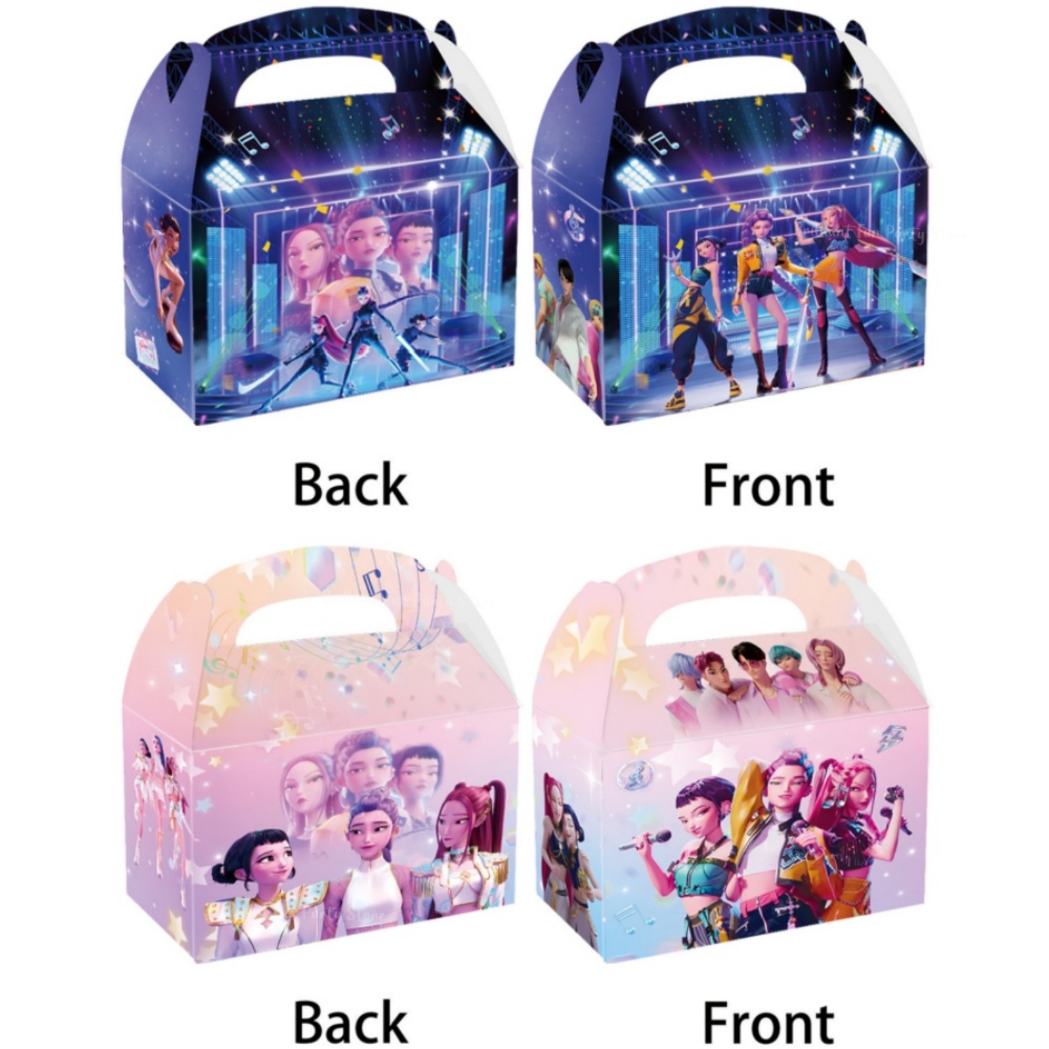 Demon Hunters Party Kpop Favor - Event Party Box ulasan dan harga