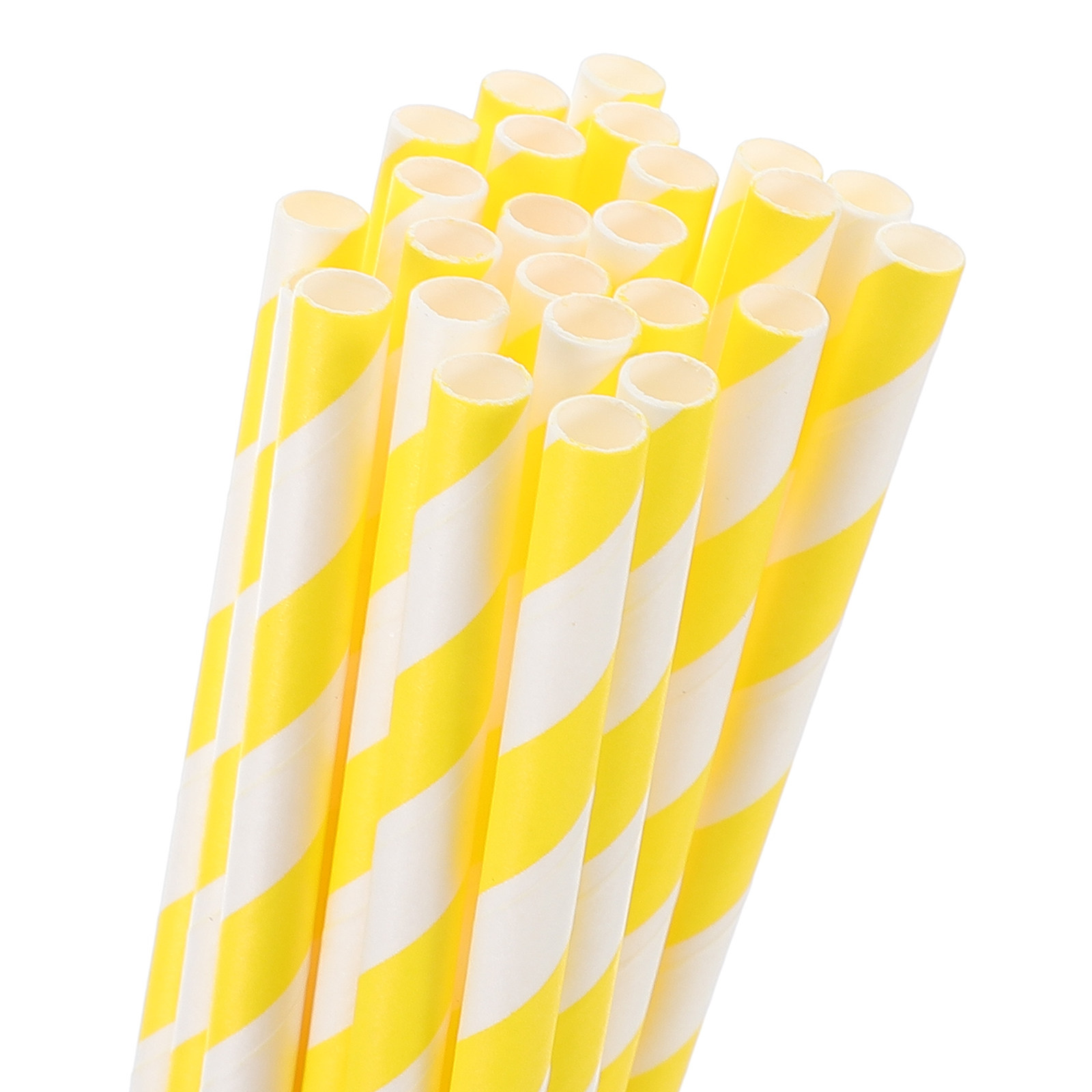 Colorful Paper Straws 100Pcs D - Paper Straw Color ulasan dan harga