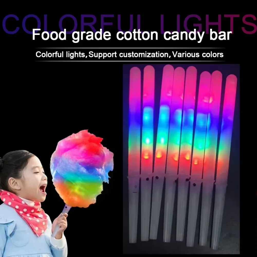 20Pcs Kpop Lightstick Colorful - Cotton Candy Cone ulasan dan harga