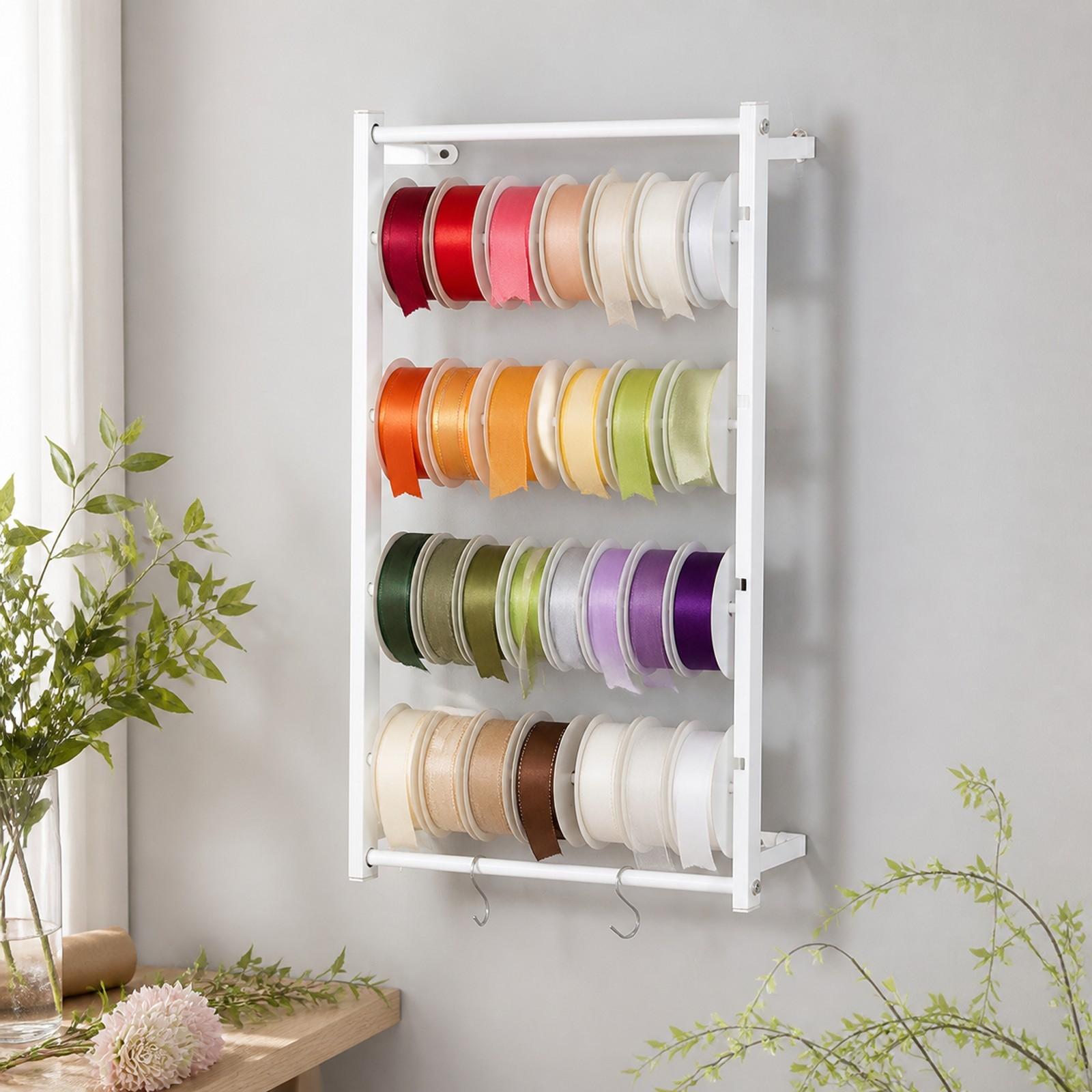 Ribbon Storage Rack Metal Disp - Papercraft Supply Ribbon ulasan dan harga