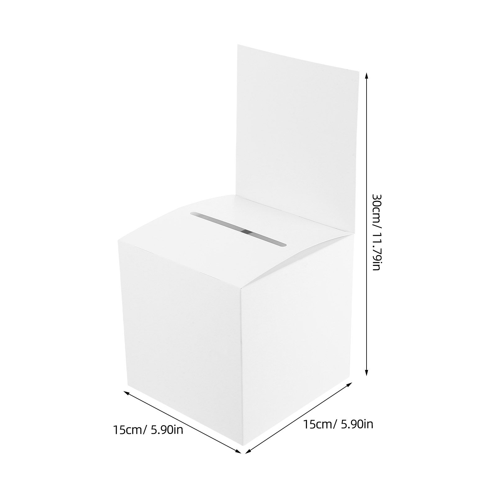 4Pcs Paper Raffle Box Voting B - Event Party Box ulasan dan harga