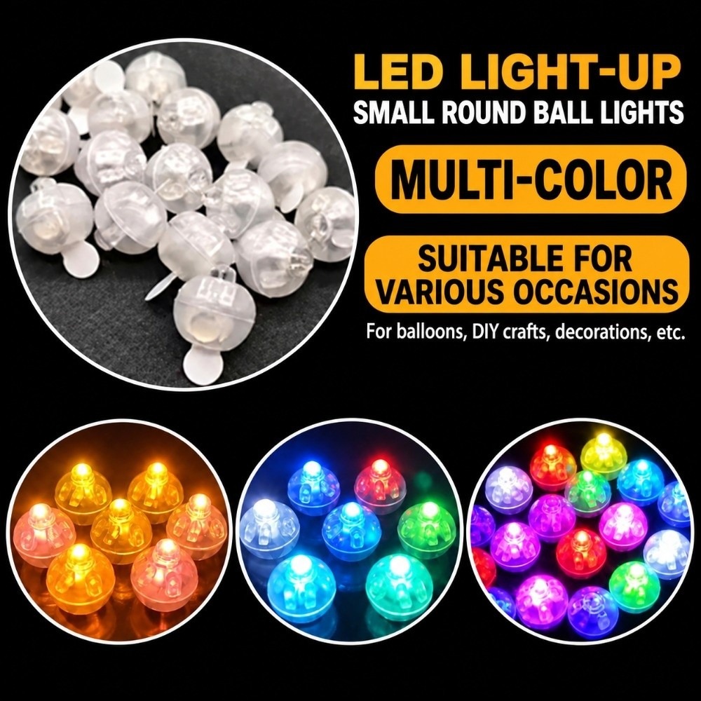 50Pcs New LED Flashing Balloon - Led Balloon Light ulasan dan harga