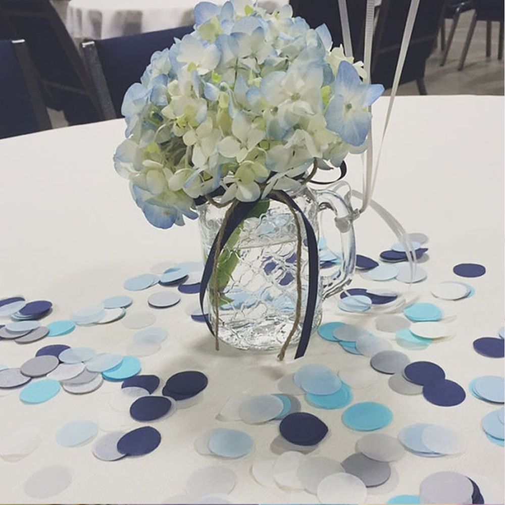 10g/bag Round Confetti Tissue  - Confetti Cannon Tube ulasan dan harga