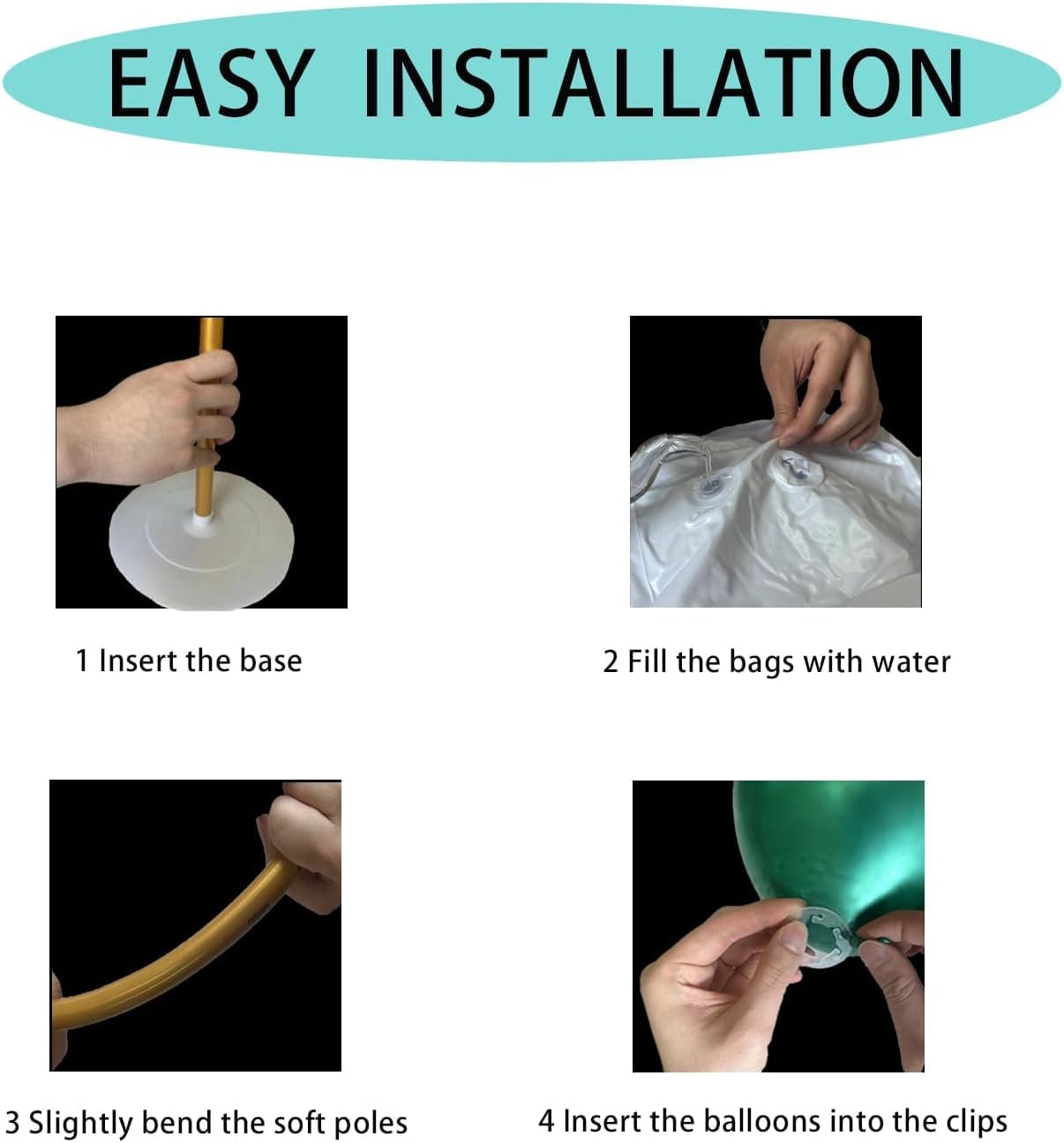 Balloon Arch Kit 8.2ft & 4.9ft - Balloon Arch Kit ulasan dan harga