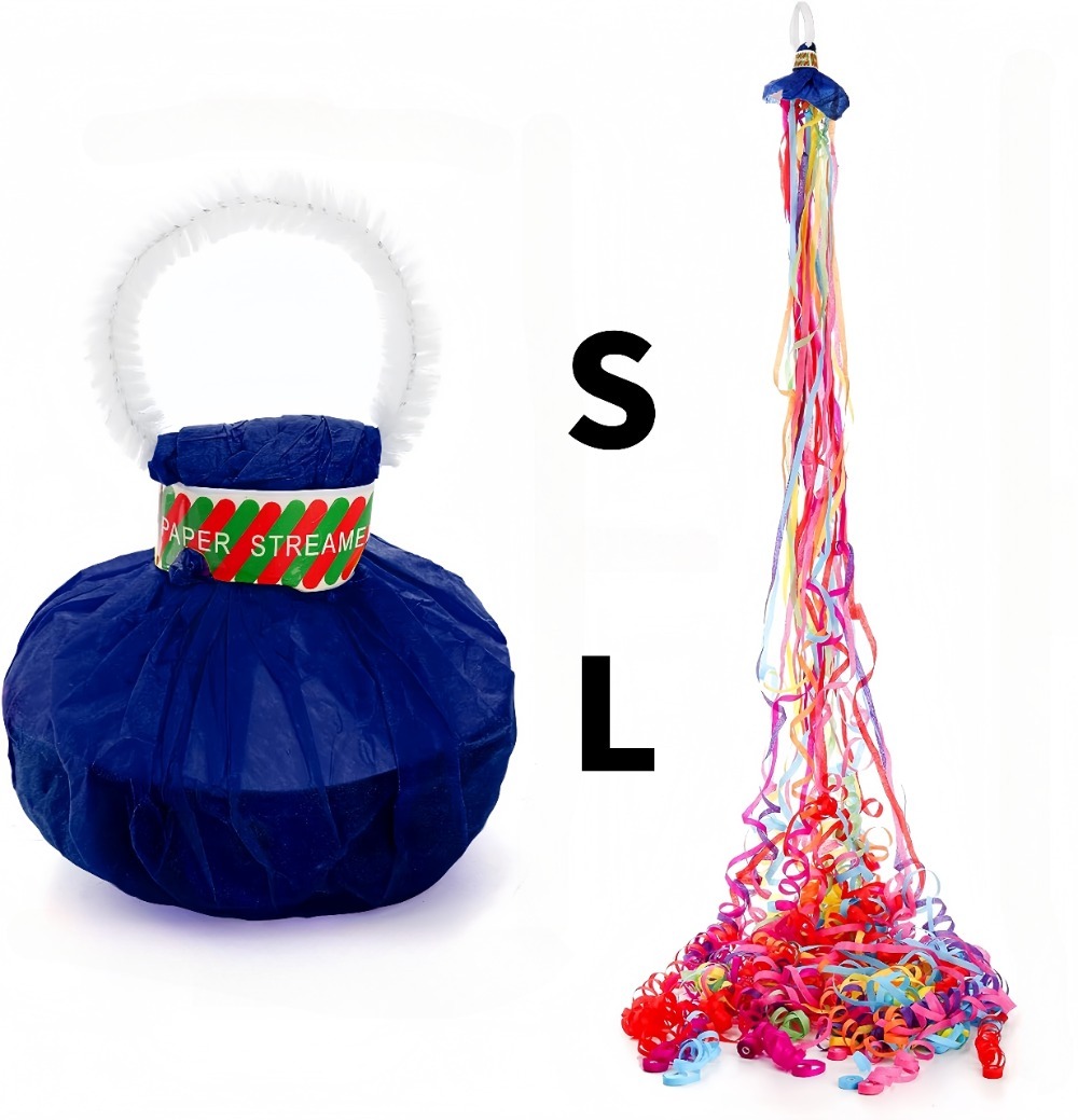 10pcs Hand Throwing Ribbon Pul - Confetti Cannon Tube ulasan dan harga