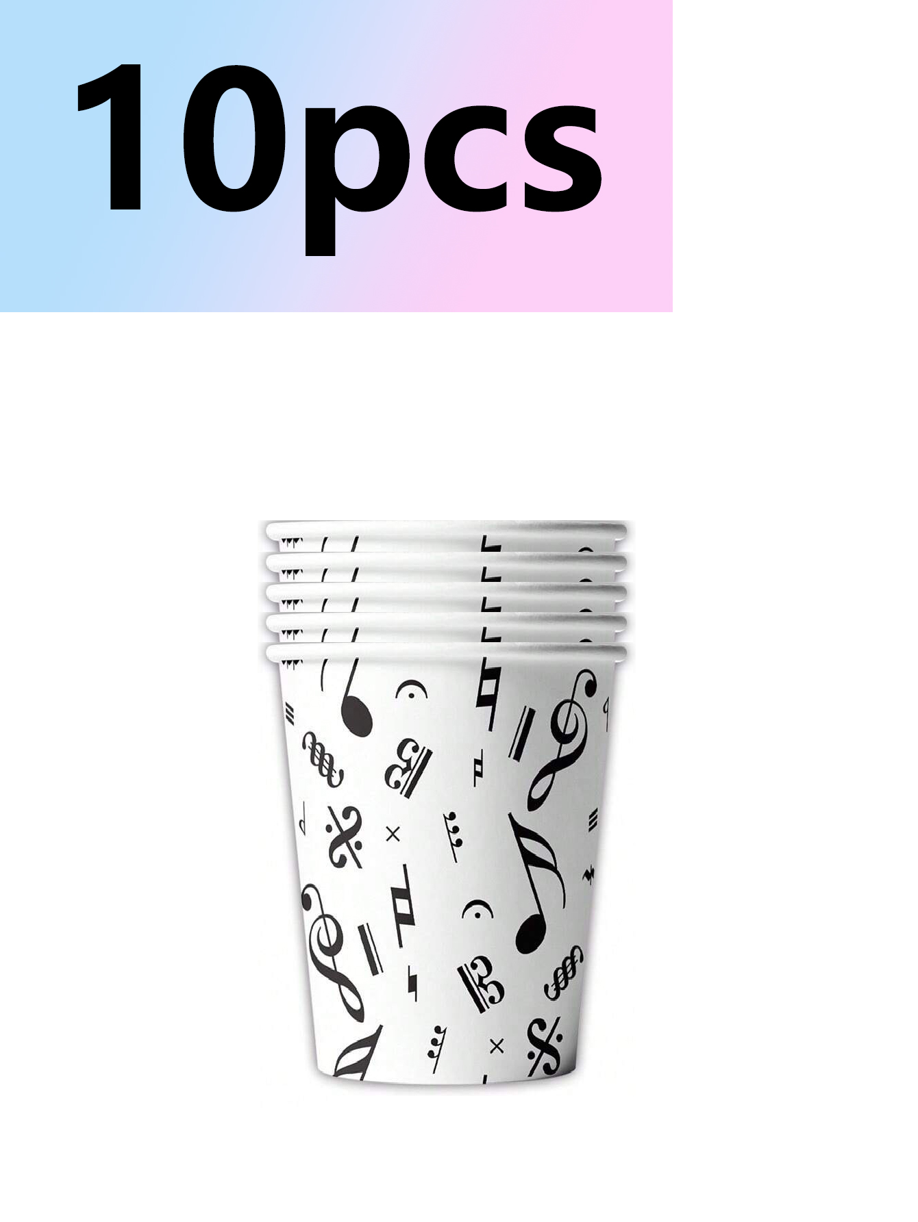 10pcs Music Themed Party Decor - Event Z ulasan dan harga