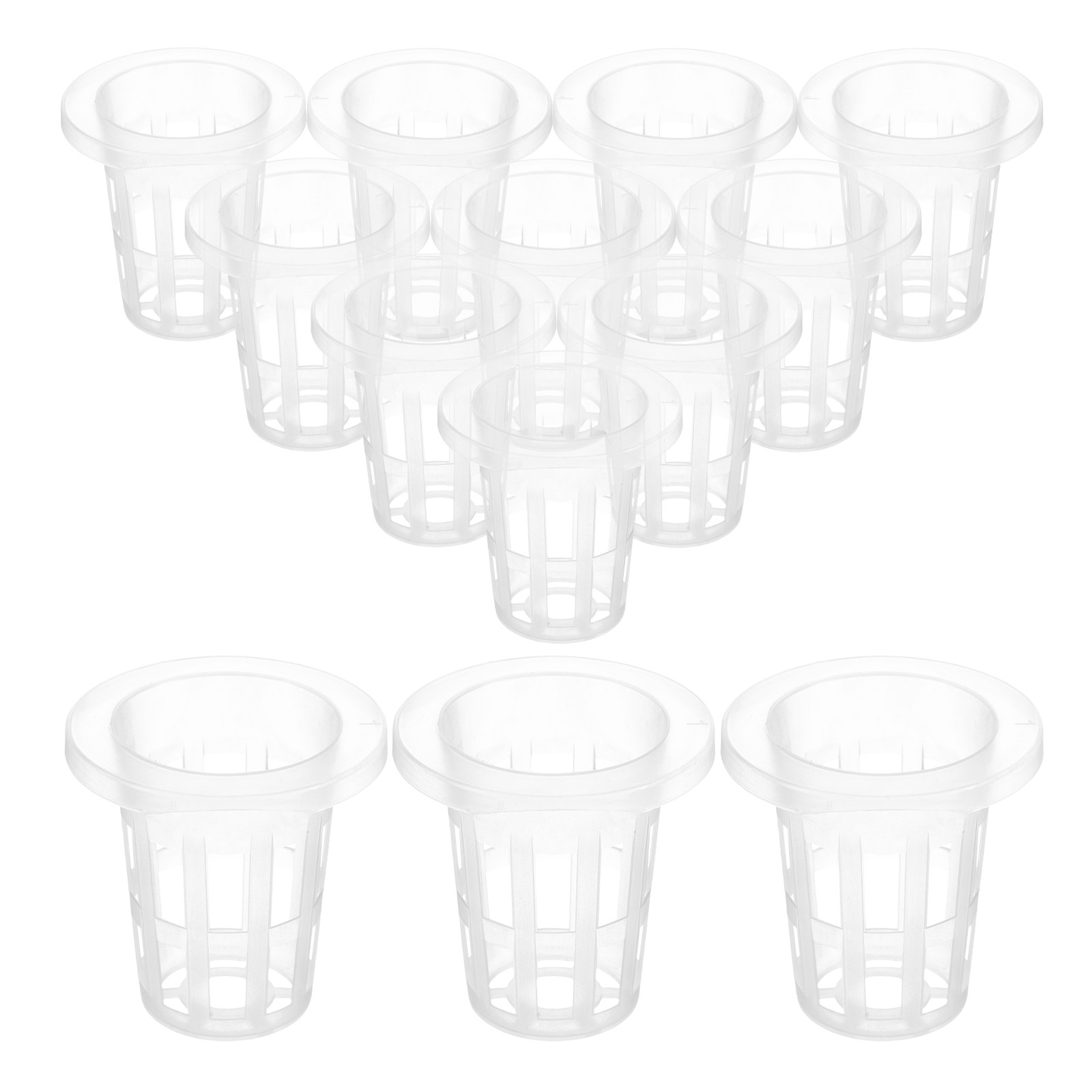 50Pcs Hydroponic Mesh Pot with - Plastic Cup 50Pcs ulasan dan harga