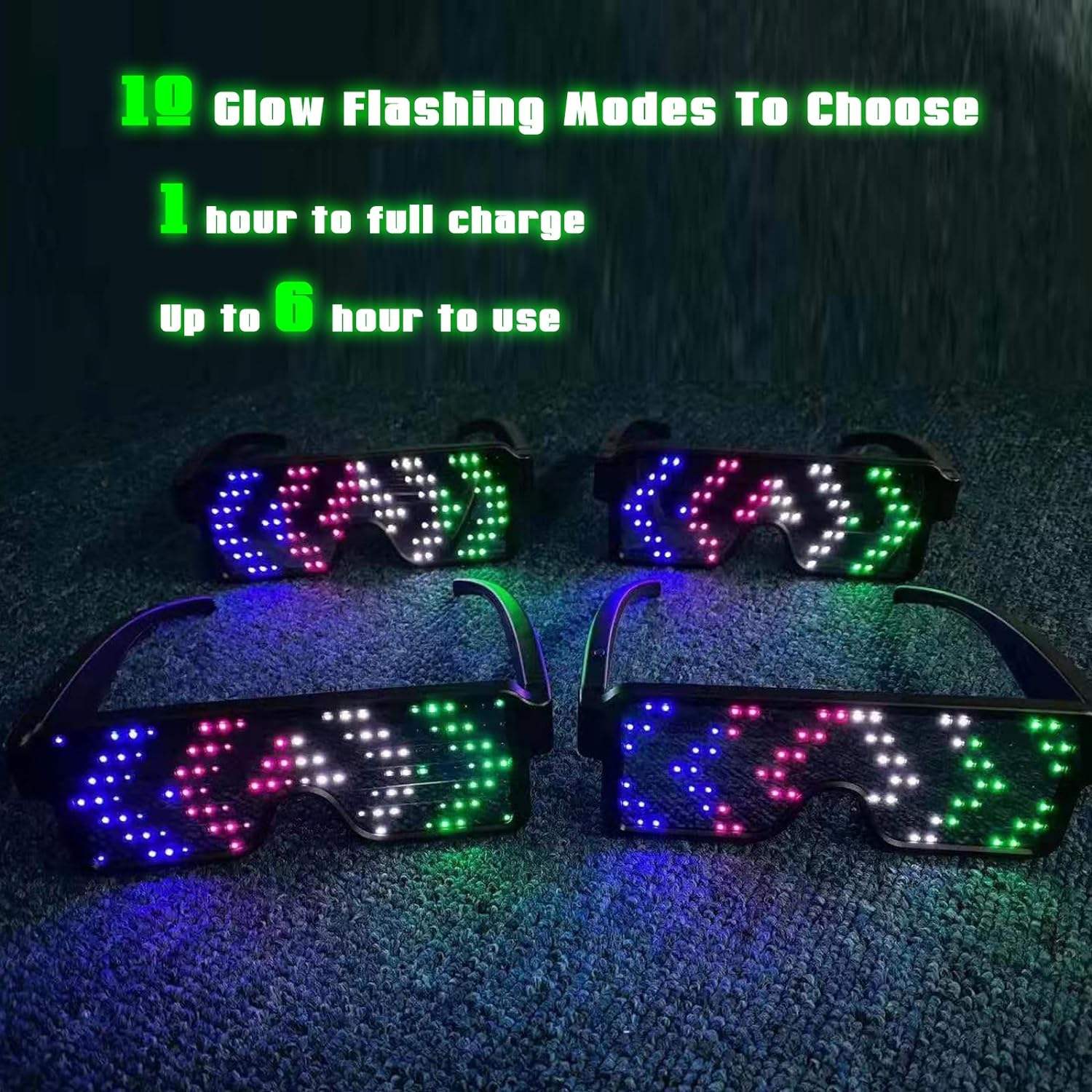LED Glasses Light Up Dynamic P - Led Balloon Light ulasan dan harga