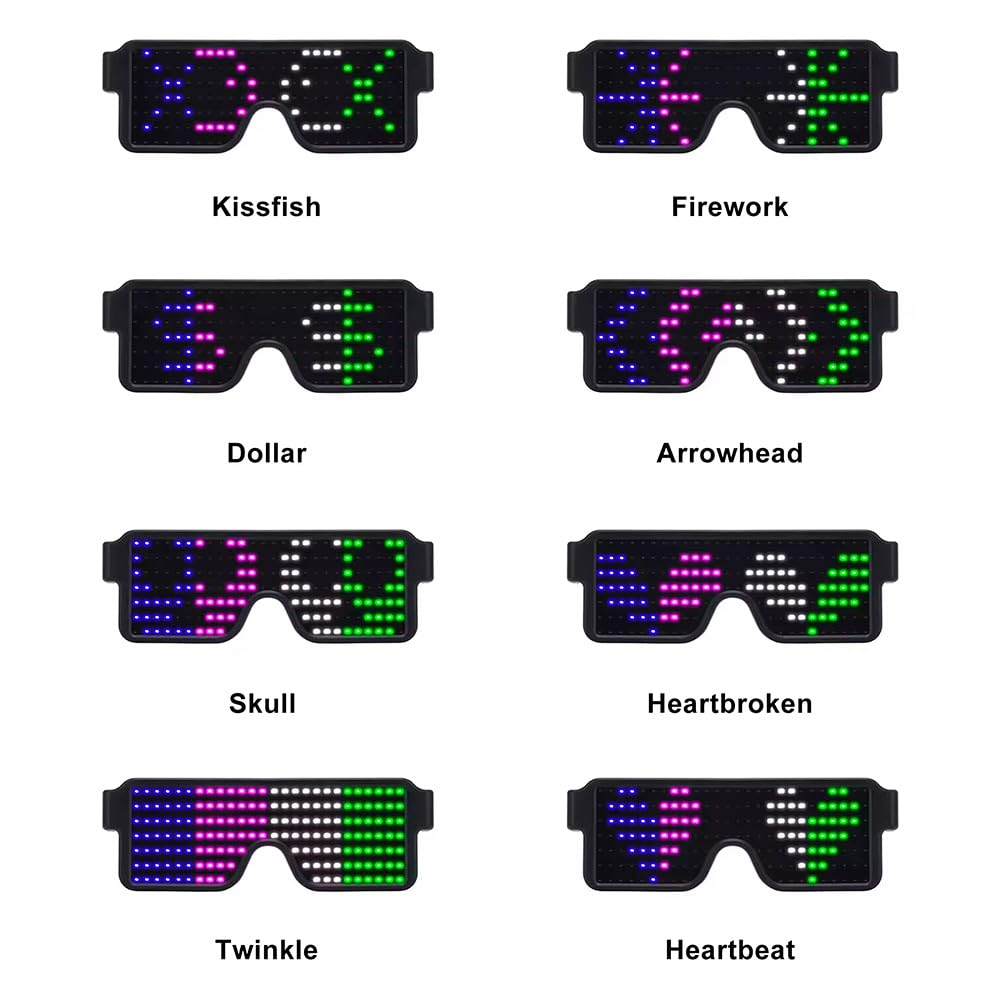 LED Glasses Light Up Dynamic P - Led Balloon Light ulasan dan harga