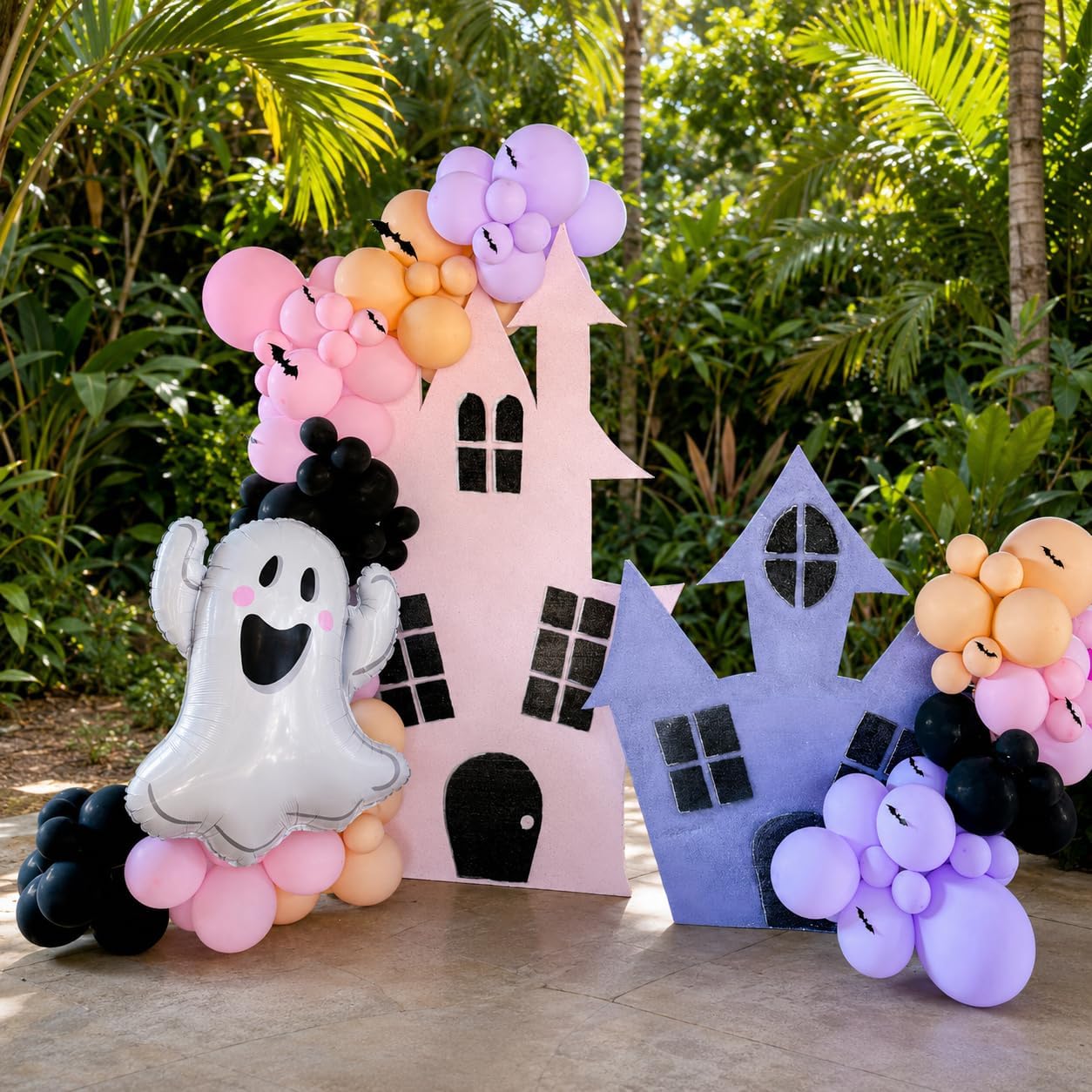 Halloween Balloons Garland Arc - Balloon Arch Kit ulasan dan harga