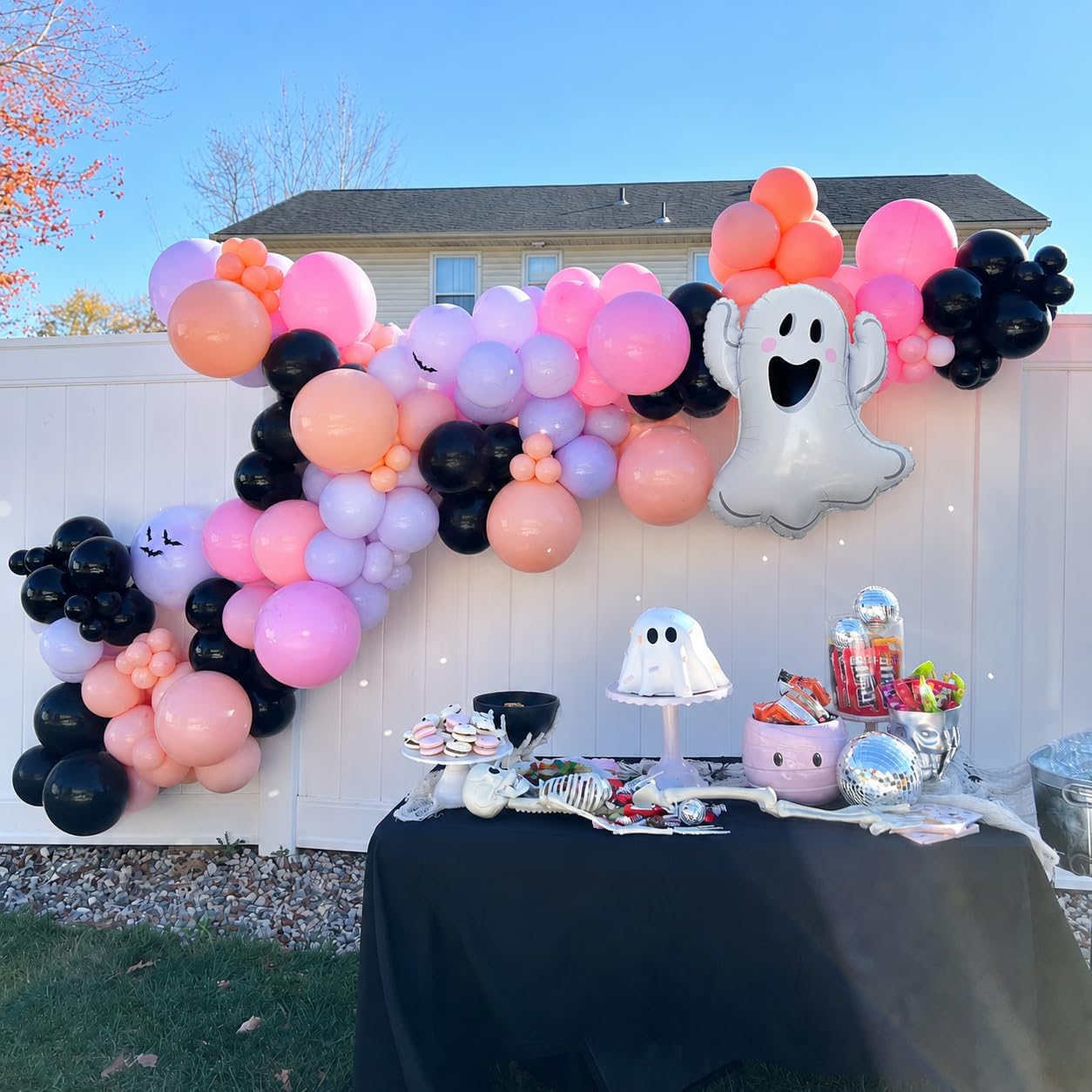 Halloween Balloons Garland Arc - Balloon Arch Kit ulasan dan harga