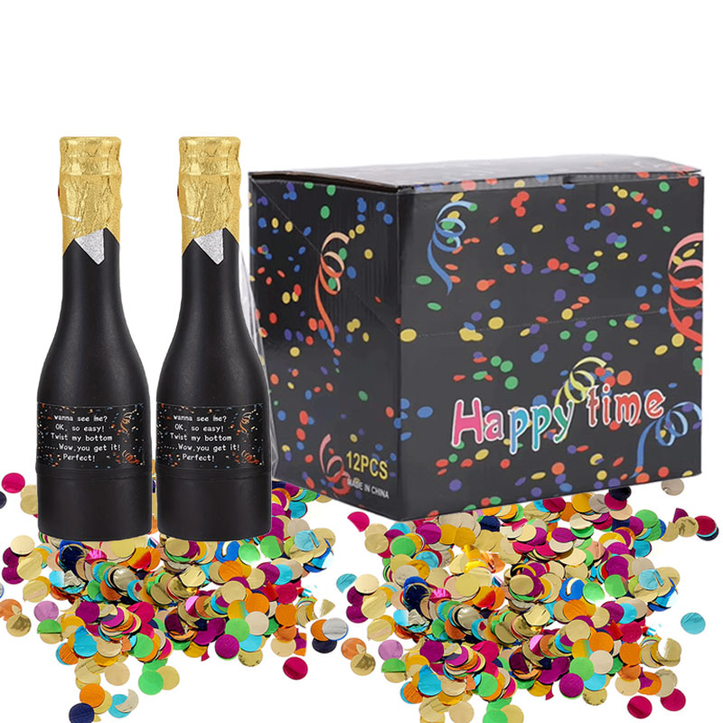 6/12pcs Confetti Launchers Con - Confetti Cannon Tube ulasan dan harga