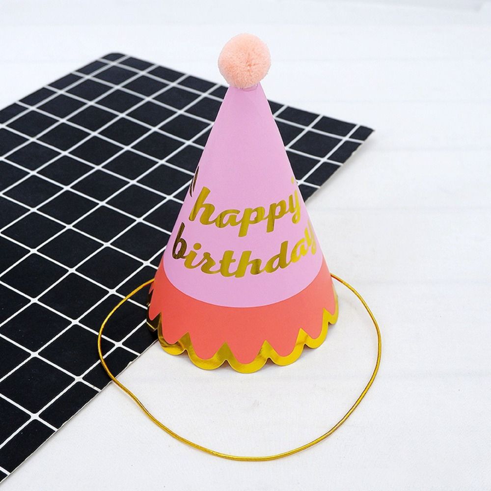 Happy Birthday Party Hats DIY  - Party Hat Cone ulasan dan harga