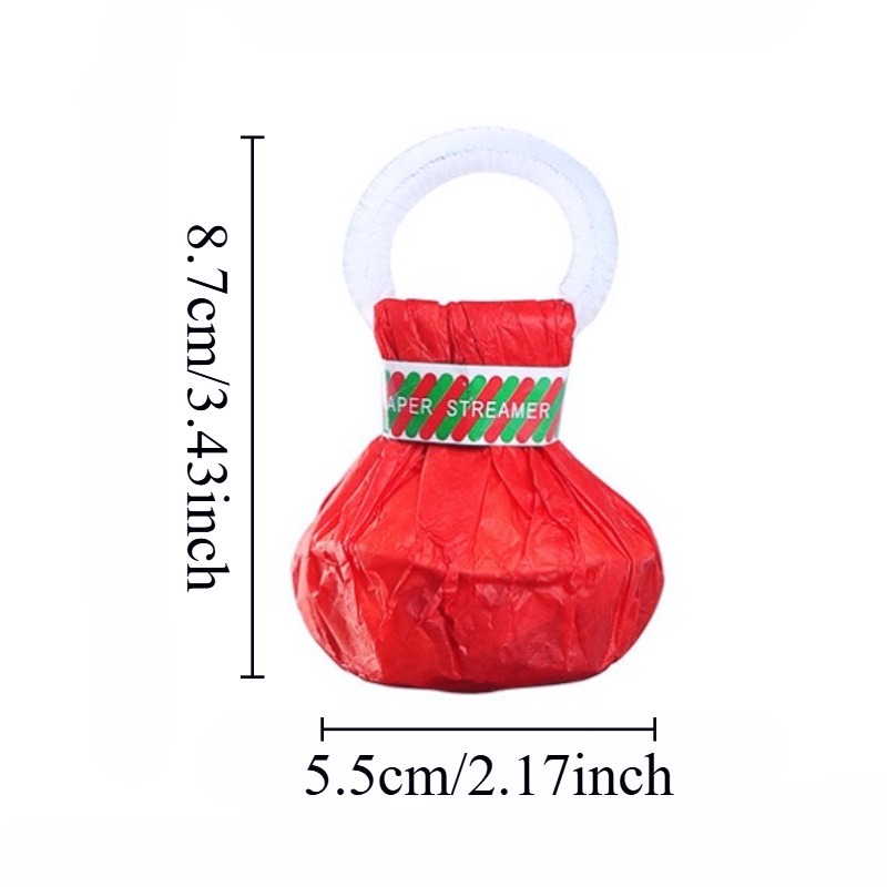 10PCS Colorful Hand Throw Conf - Confetti Cannon Tube ulasan dan harga